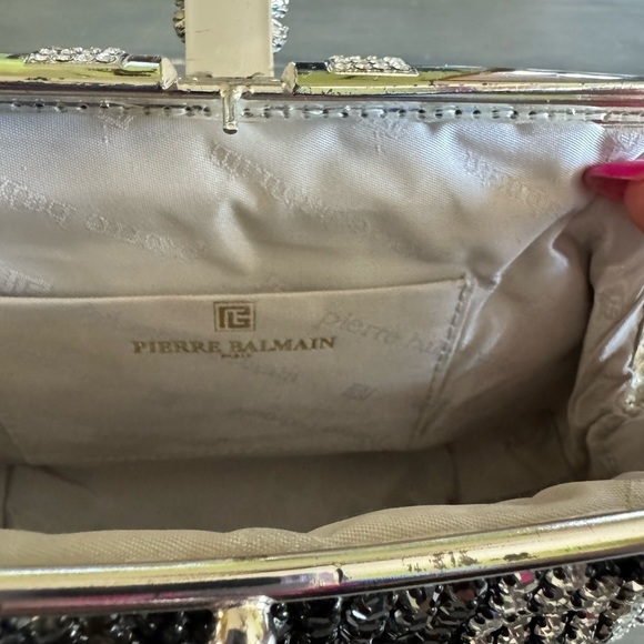 Pierre Balmain Stunning Rhinestone Evening Purse Clutch Made in Germany Bling - Picture 15 of 16